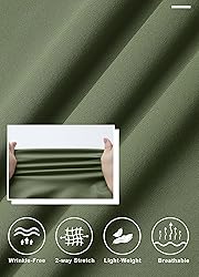 Libin Mens Golf Pants Stretch Work Dress Pants