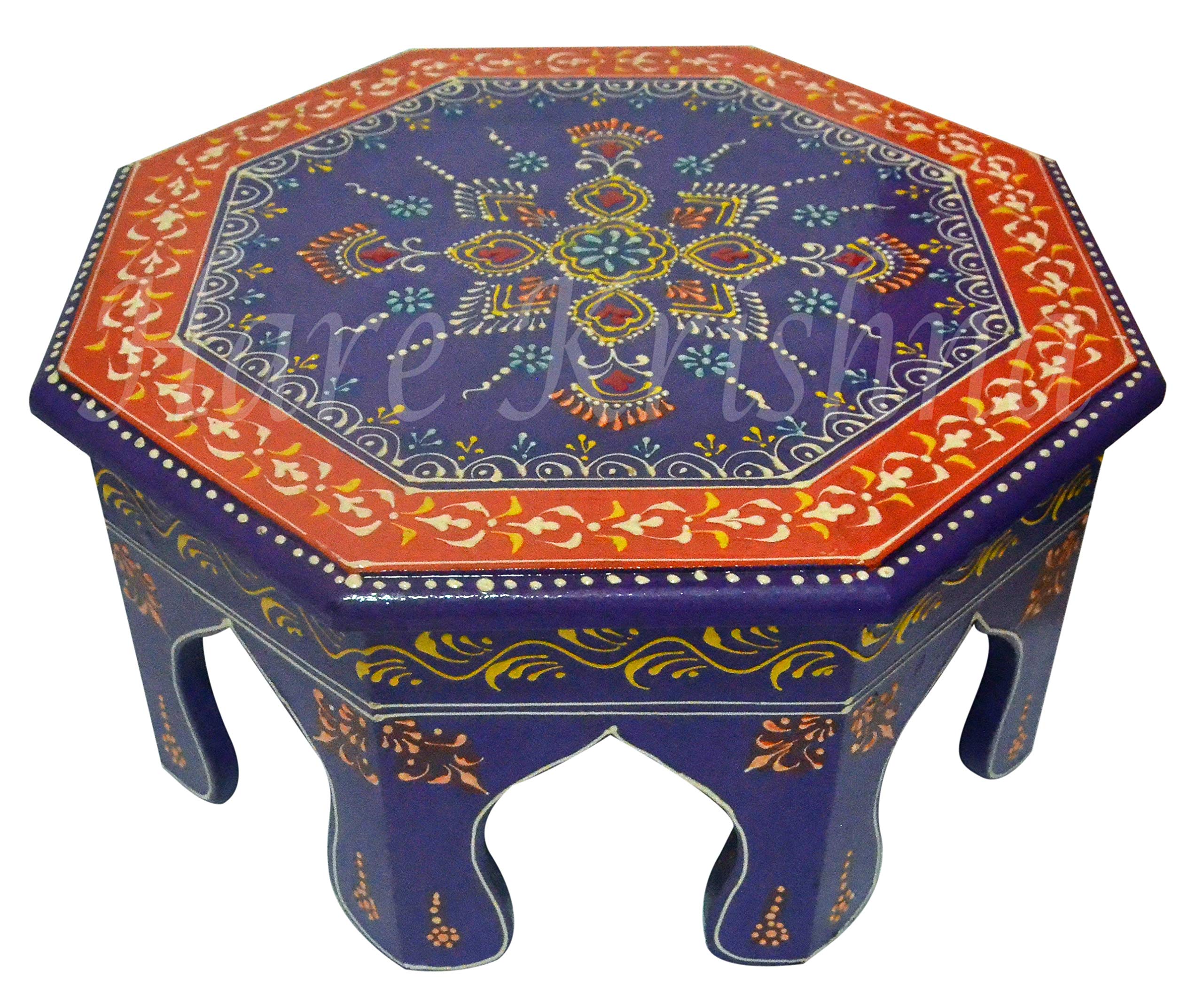 Indian Footstool Wooden Furniture Wooden Buy Online In Gibraltar At Desertcart