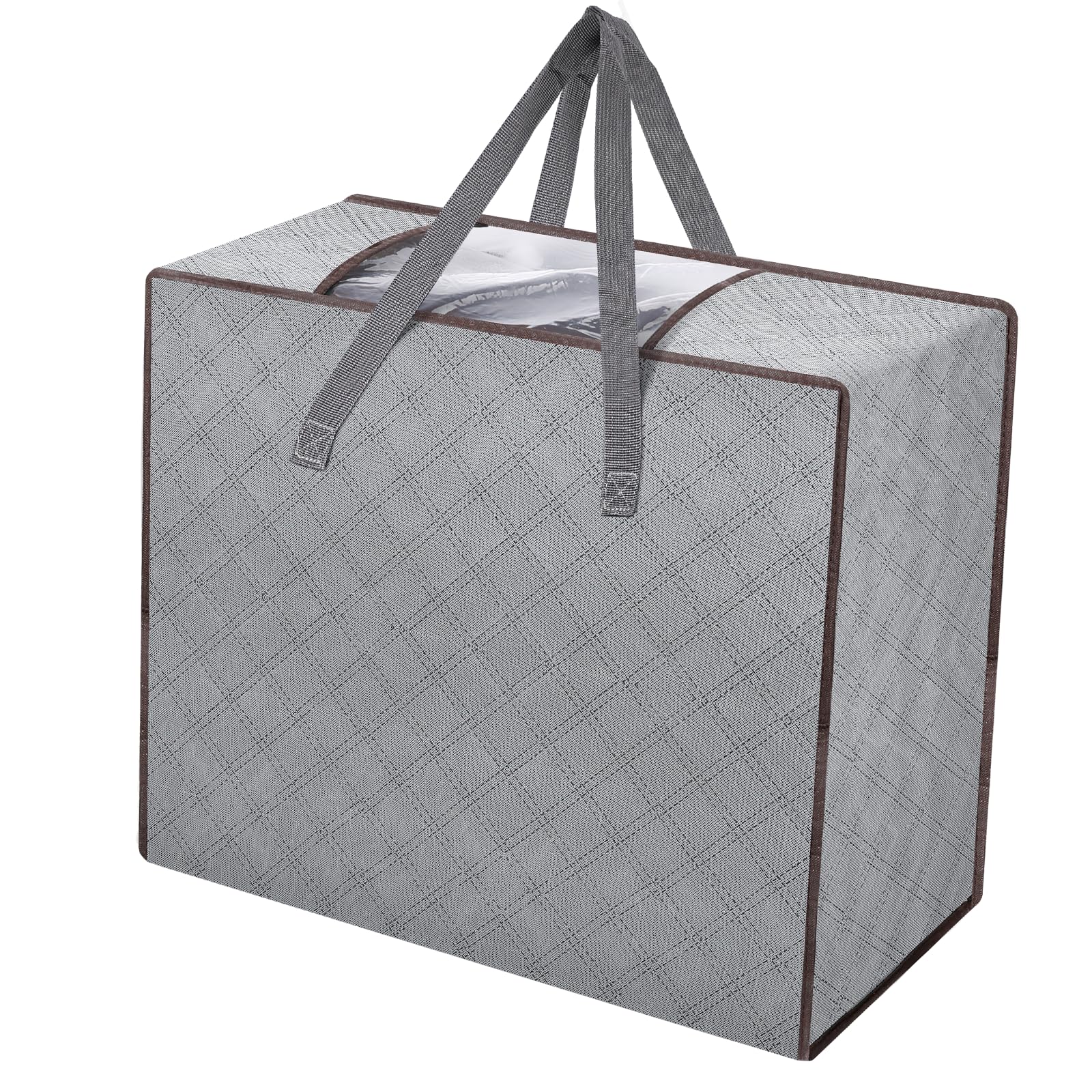 AiQInu Storage Bag Large 90 L, Foldable Clothes Storage with Reinforced Handle (1 Piece)