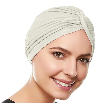 Beemo Womens Swim Cap Bathing Turban-Polyester Twisted Pleated Turban Head Cover