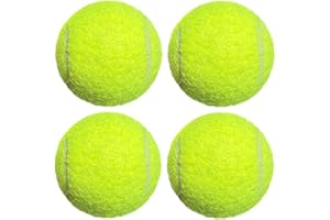 HPWFHPLF Tennis Balls, 4 Pack Advanced Practice Tennis Balls for Beginner, Training Playing Tennis Balls