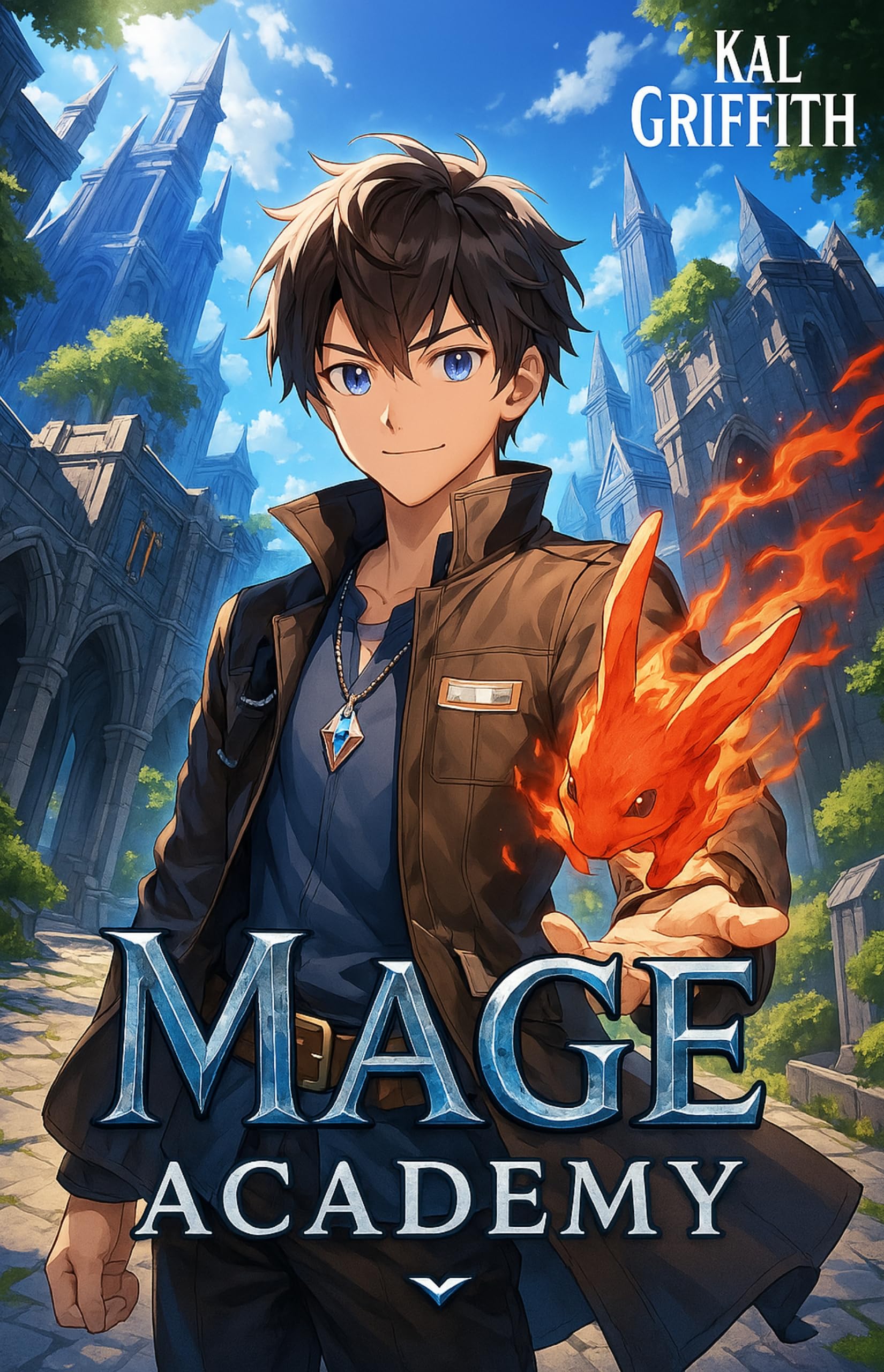 Mage Academy: A LitRPG Magic Academy Light Novel