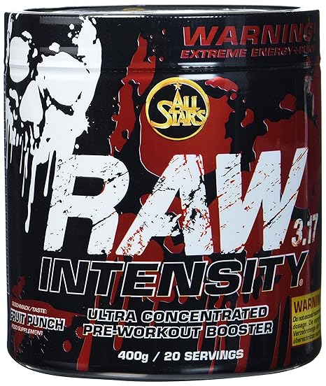 All Stars Raw Intensity 3.17, Fruit Punch, 1er Pack (1 x 400 g)
