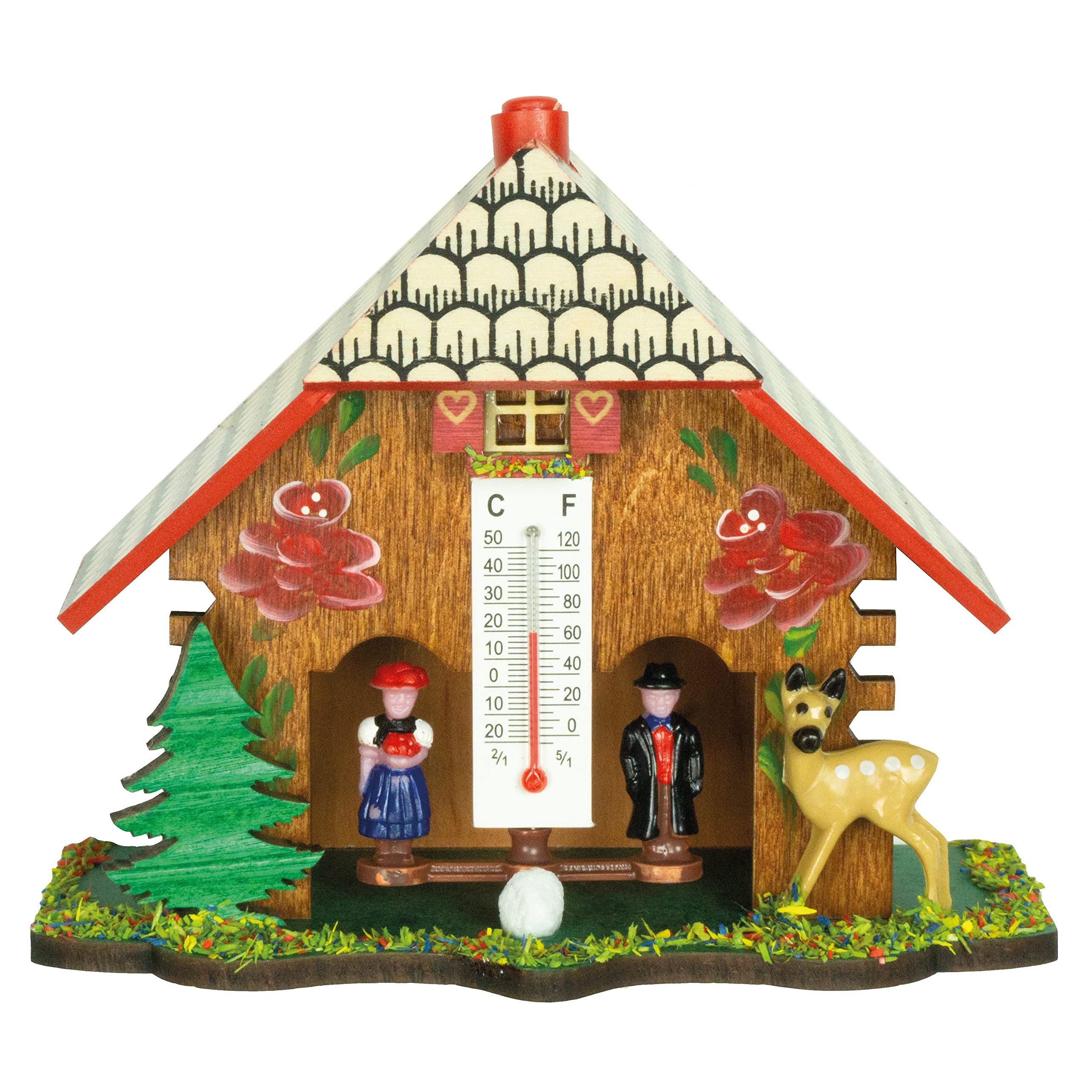 Trenkle German Black Forest weather house TU 816
