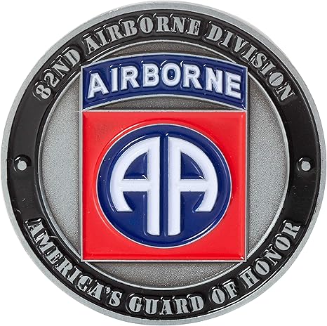 Amazon アメリカ陸軍第空挺師団 オールアメリカン オールウェイチャレンジコイン おもちゃ ホビー