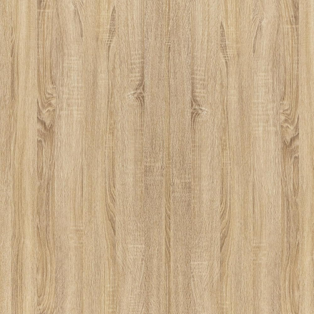 Abyssaly Oak Brown Vinyl Wrap 30cm x 200cm Self Adhesive Wallpaper