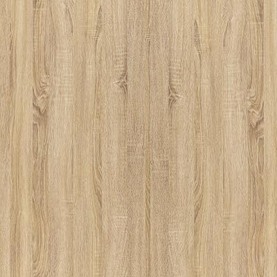 Abyssaly Oak Brown Vinyl Wrap 30cm x 200cm Self Adhesive Wallpaper