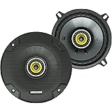 KICKER CS Series CSC5 5.25-Inch Car Audio Speaker with Woofers, Yellow (2 Pack)