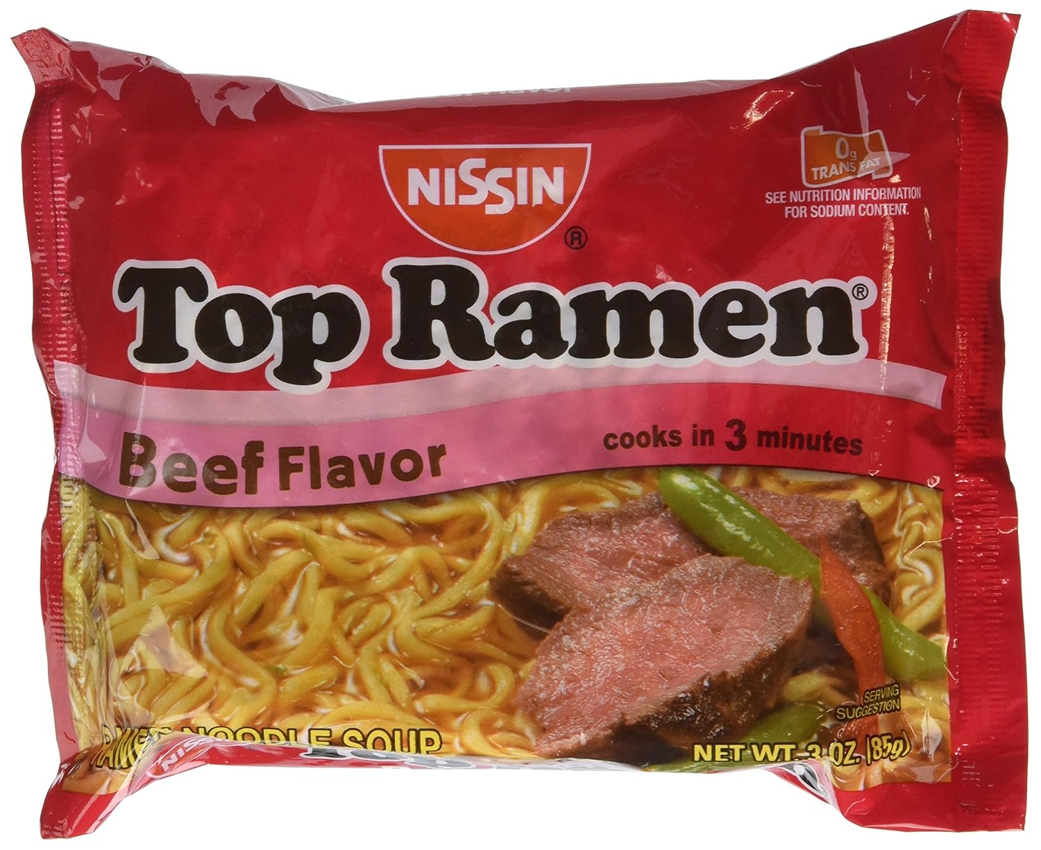 Top Ramen (Beef Flavor) (070662010020)