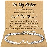Best Retirement Gifts for Woman 2025 – Wave Bracelet for Women Retirement Jewelry, Meaningful Gift for Coworker Friend Sister Mom Grandma Nurse Teacher – You Will Be Missed Farewell Goodbye Gift Ideas