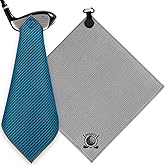 Dual-Layer Magnetic Golf Towel – Waffle + Microfiber Cleaning Towel for Clubs, Balls & Hands – 15.75"x15.75", Hidden Magnet for Bag & Cart Attachment – Premium Golf Accessory for Men,1Pcs