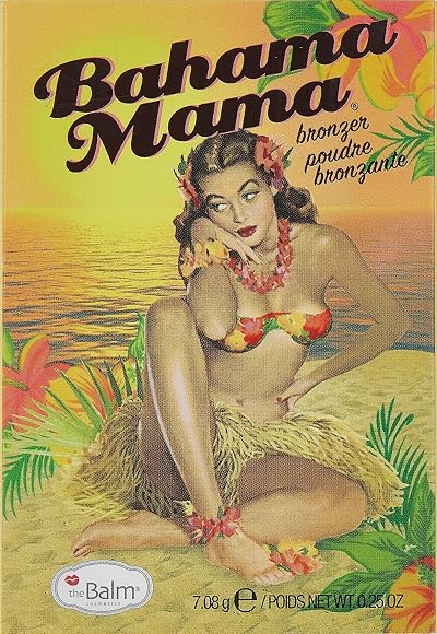 theBalm Bahama Mama Matte Bronzer Blush 7.08g Shimmerless Face Body Tan