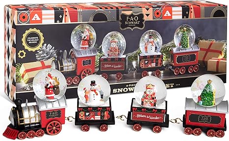 FAO Schwarz Holiday Snow Globe 