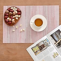 Leetaltree Misty Rose Placemats Set of 6 - Heat