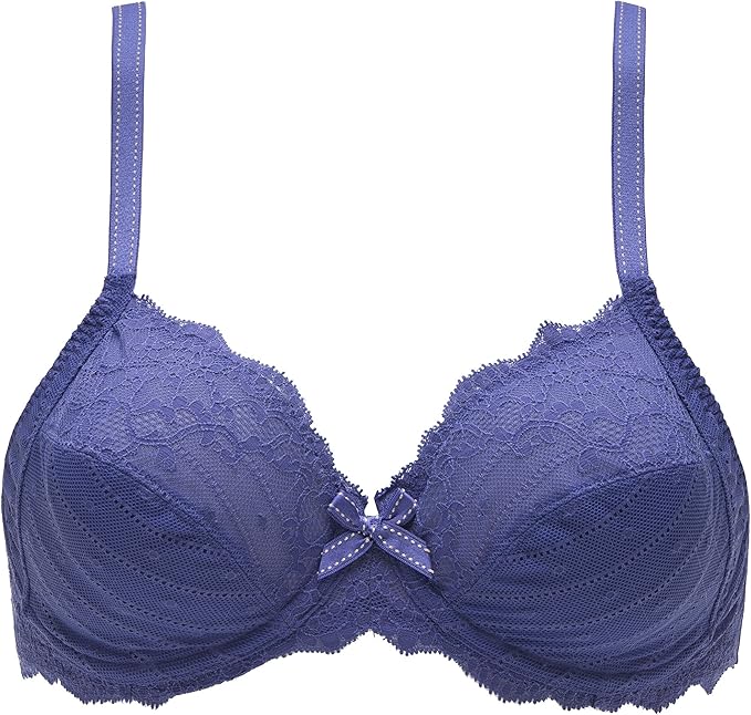 Chantelle Rive Gauche Bra, 34F, Lavender at Amazon Women’s Clothing store