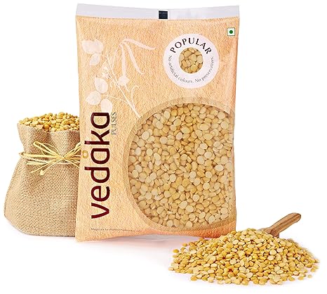 Amazon Brand - Vedaka Popular Chana Dal, 1 kg