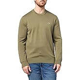 Lacoste Men's Monochrome Crew Neck Cotton Sweater