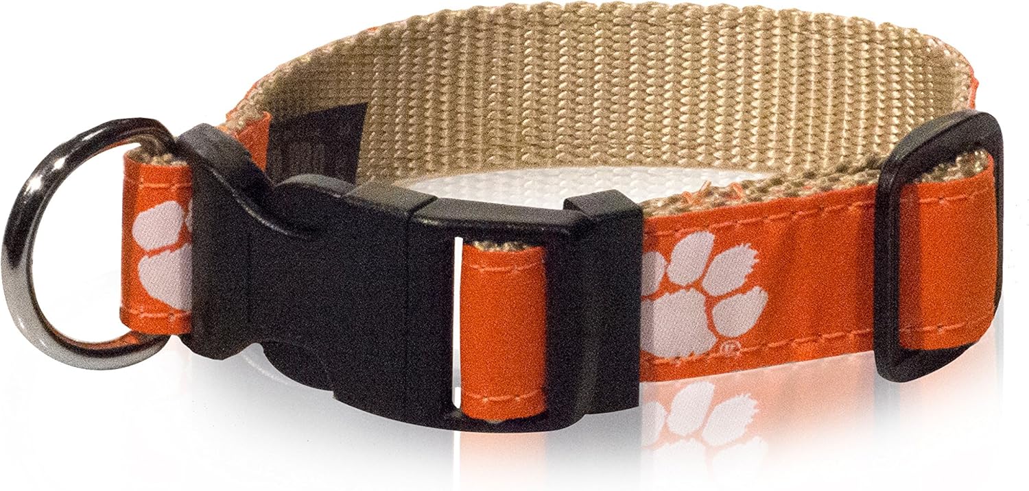 clemson dog collar