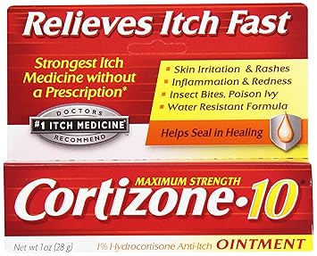 Amazon.com : Cortizone-10 Ointment, 1 oz : Health And Personal Care ...