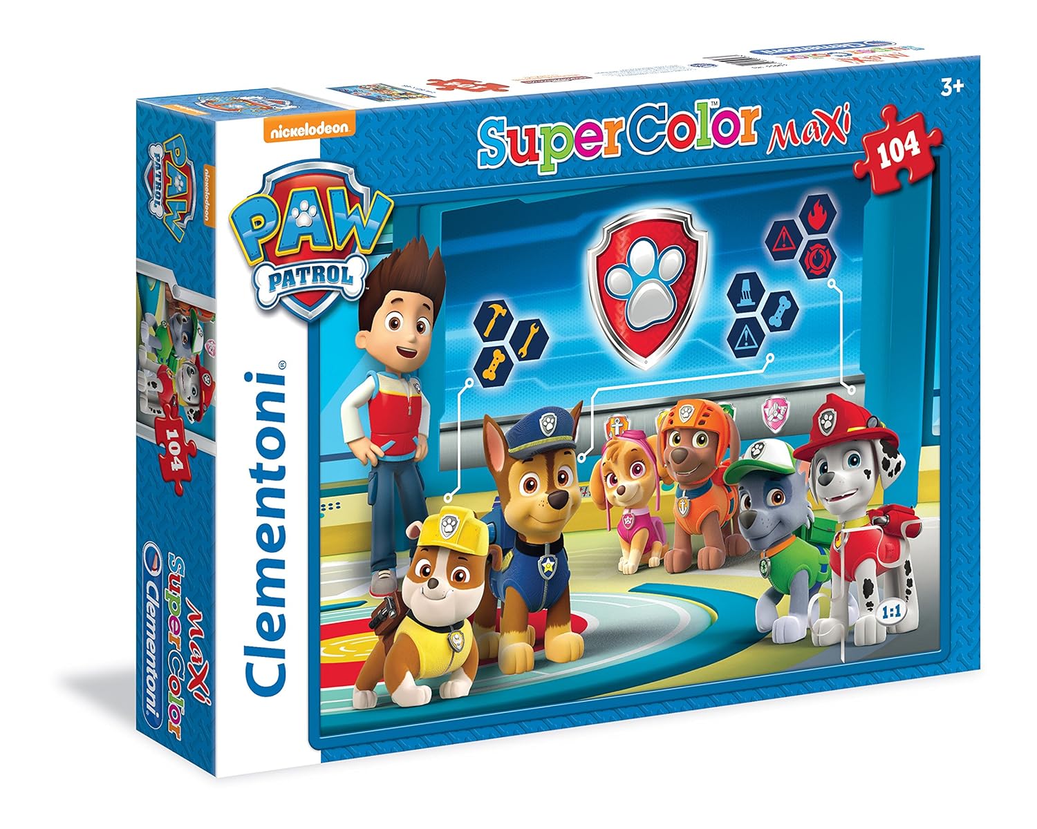 Clementoni Patrulla canina Maxi Puzzle piezas