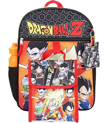 Dragon Ball Z Backpack With Lunch Box: Ultimate Combo! 1 Dragon Ball Z Backpack With Lunch Box: Ultimate Combo!