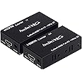 avedio links 196FT/60M HDMI Extender Over Cat 5e/6/7, HDMI Ethernet Extender Transmitter Receiver Support Full HD 1080P 3D, EDID Copy, Compatible with Fire Stick, Roku (HDMI Extender 196FT)