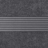 Utopia Towels Luxurious Jumbo Bath Sheet 2 Pack 90x180 cm Grey view 7