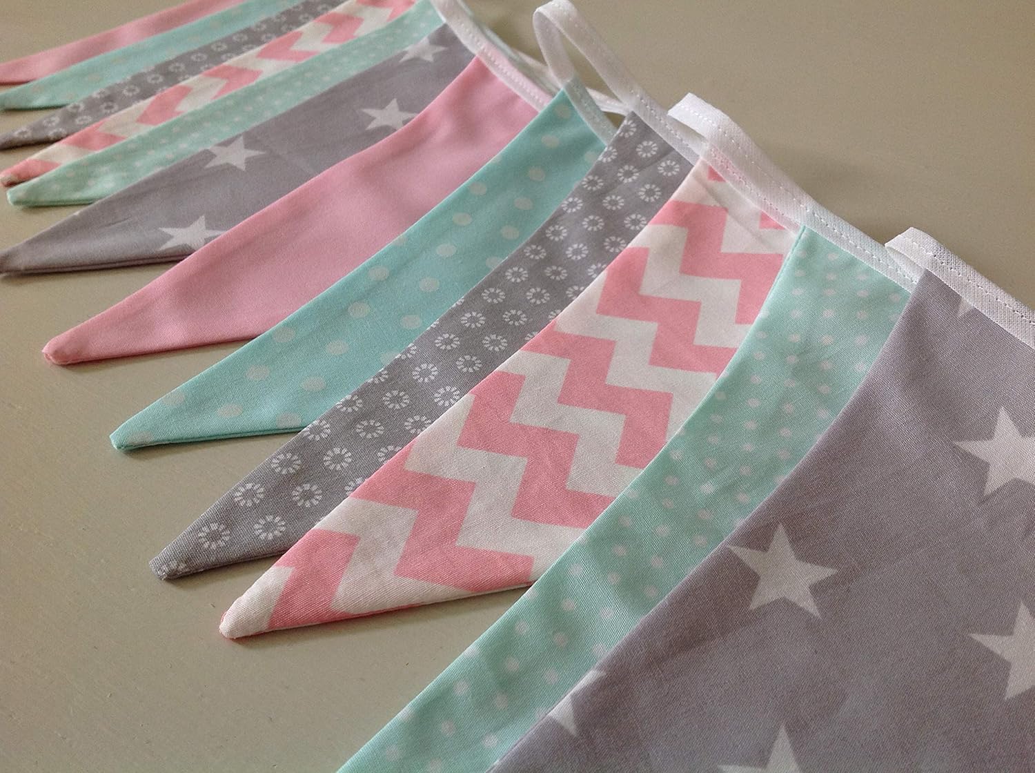 mint and pink nursery