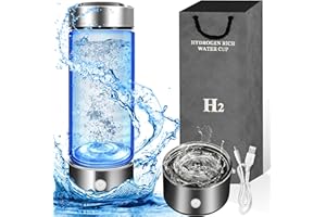 AIRDINBOR Hydroheal Hydrogen Water Bottle, Hydrogen Water Bottle Generator, 3Min Quick Electrolysis, Suitable for Office, Travel, Exercise, Gift for Love, 𝐂𝐨𝐦𝐞 𝐰𝐢𝐭𝐡 𝐂𝐇𝐀𝐑𝐆𝐄𝐑