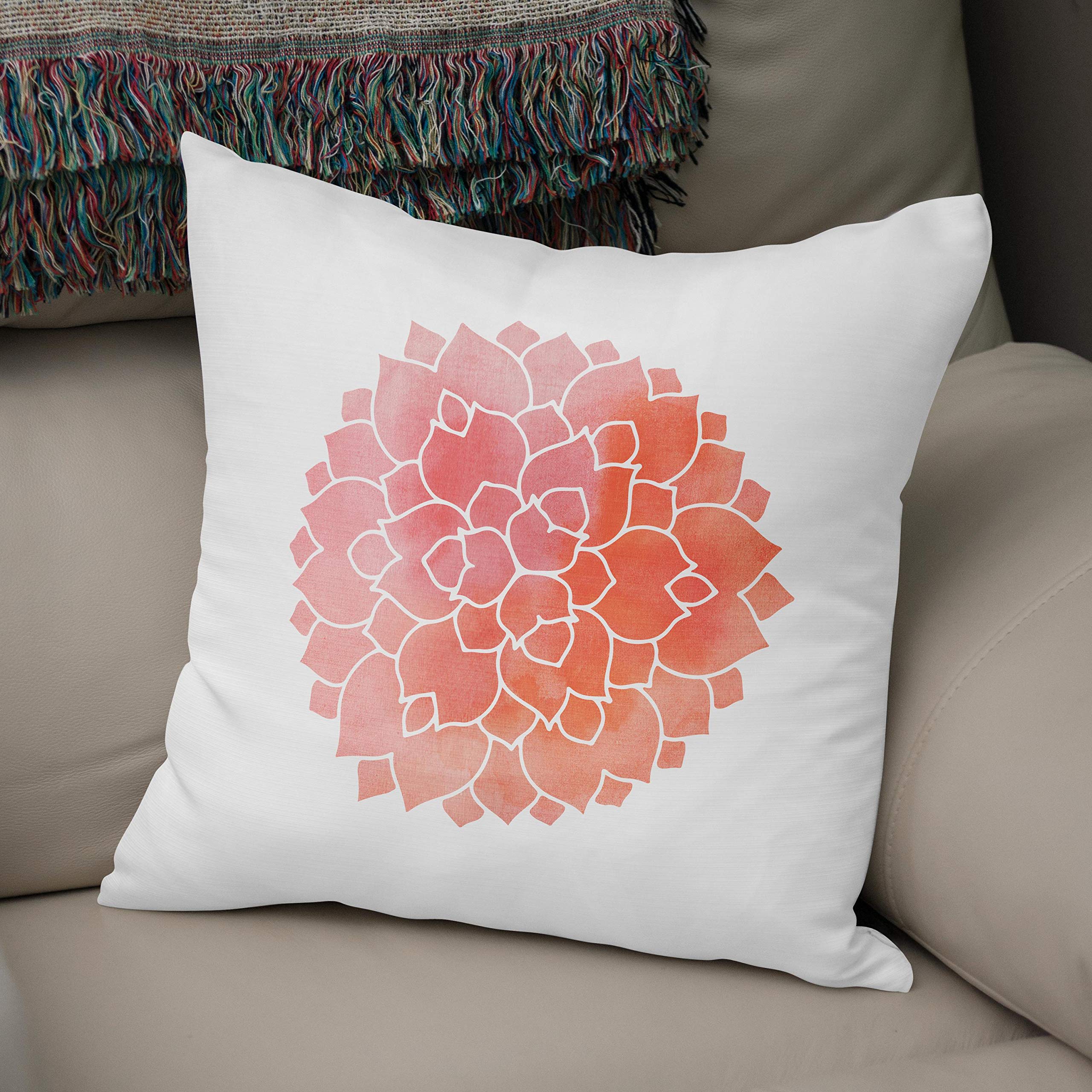 Bonamaison, Decorative Cushion Cover - 50% Cotton 50% Polyester - 43x43cm - Designed and Manufactured in Turkey