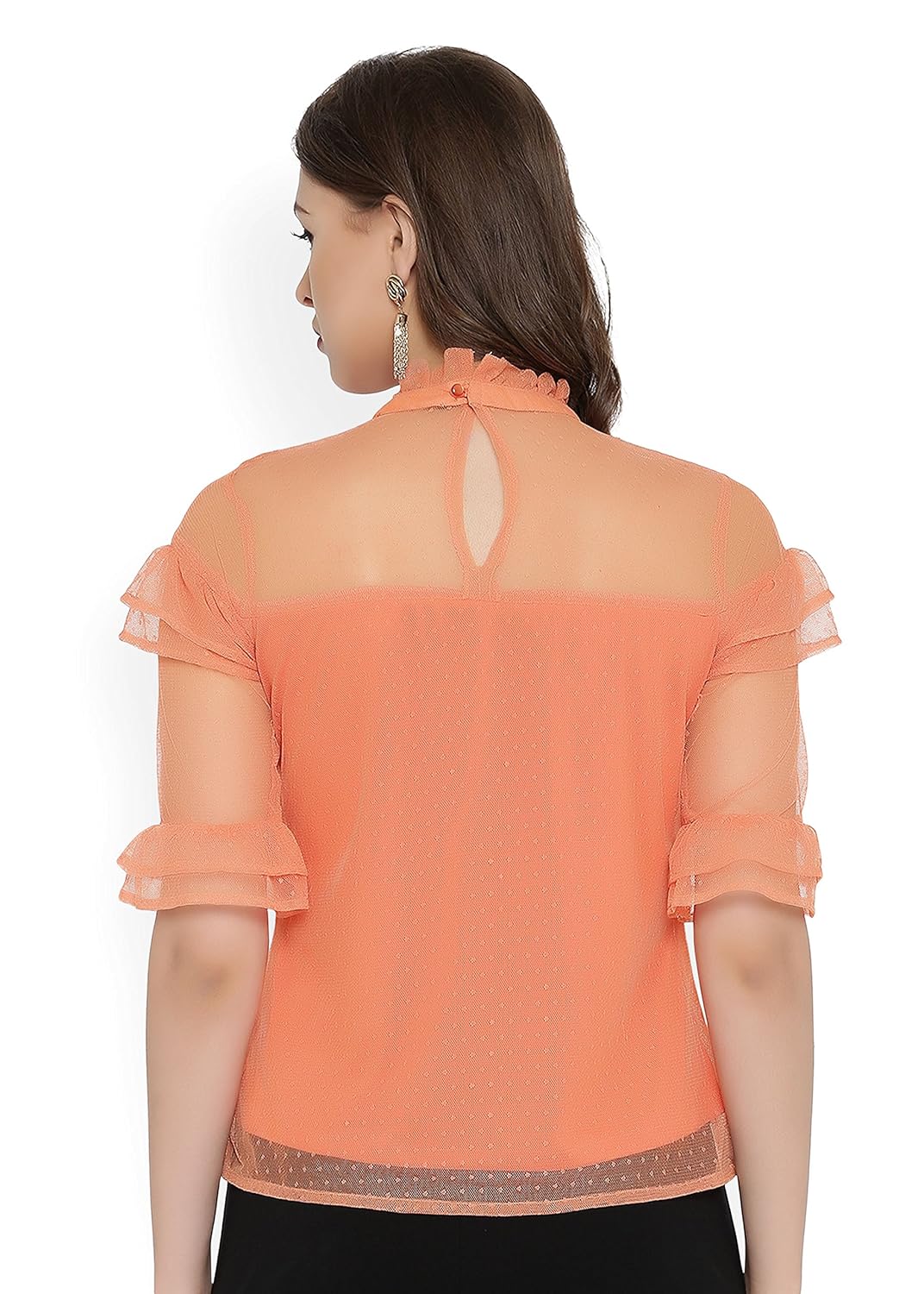 rare women orange top (ep2050a)