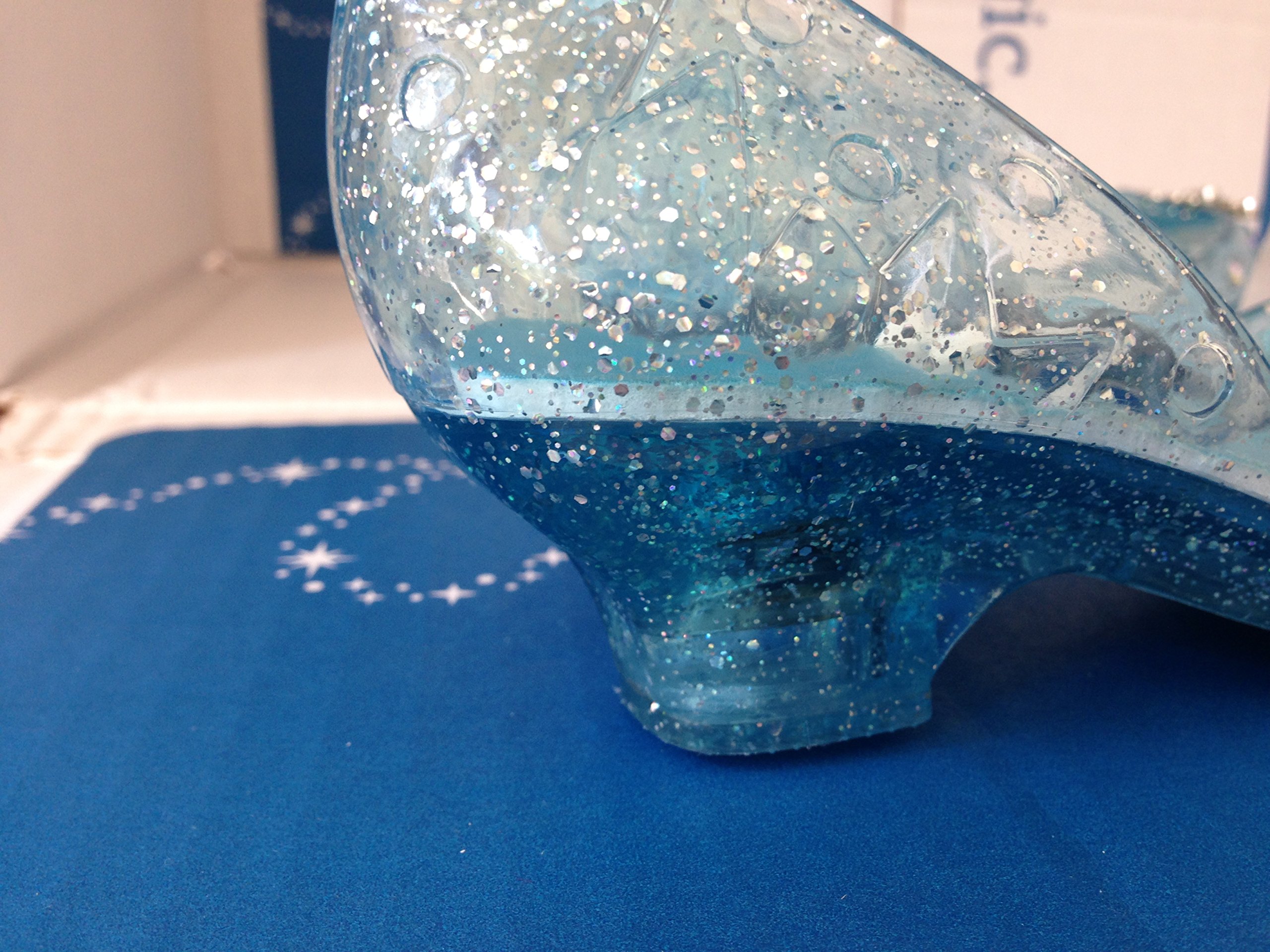 Disney Store Frozen Princess Elsa LightUp Shoes/Costume Slippers Size