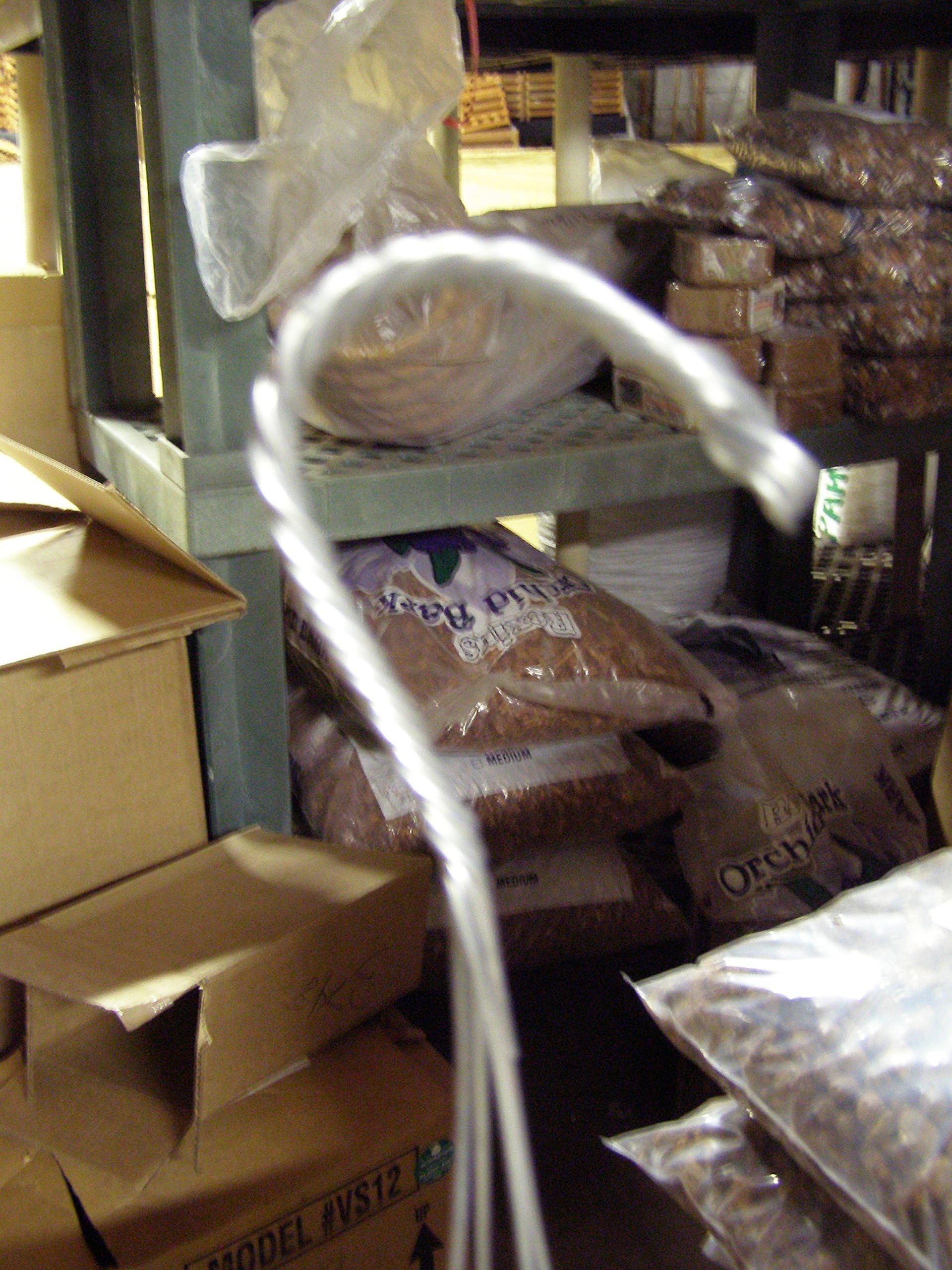 4 Way Wire Basket Hangers 30 inch. (3)