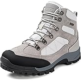 R CORD Womens Hiking Boots Breathable Hiking Boots Womens Waterproof Ankle Support Athletic Outdoor Non-slip Durable Hiking Boot for Outdoors