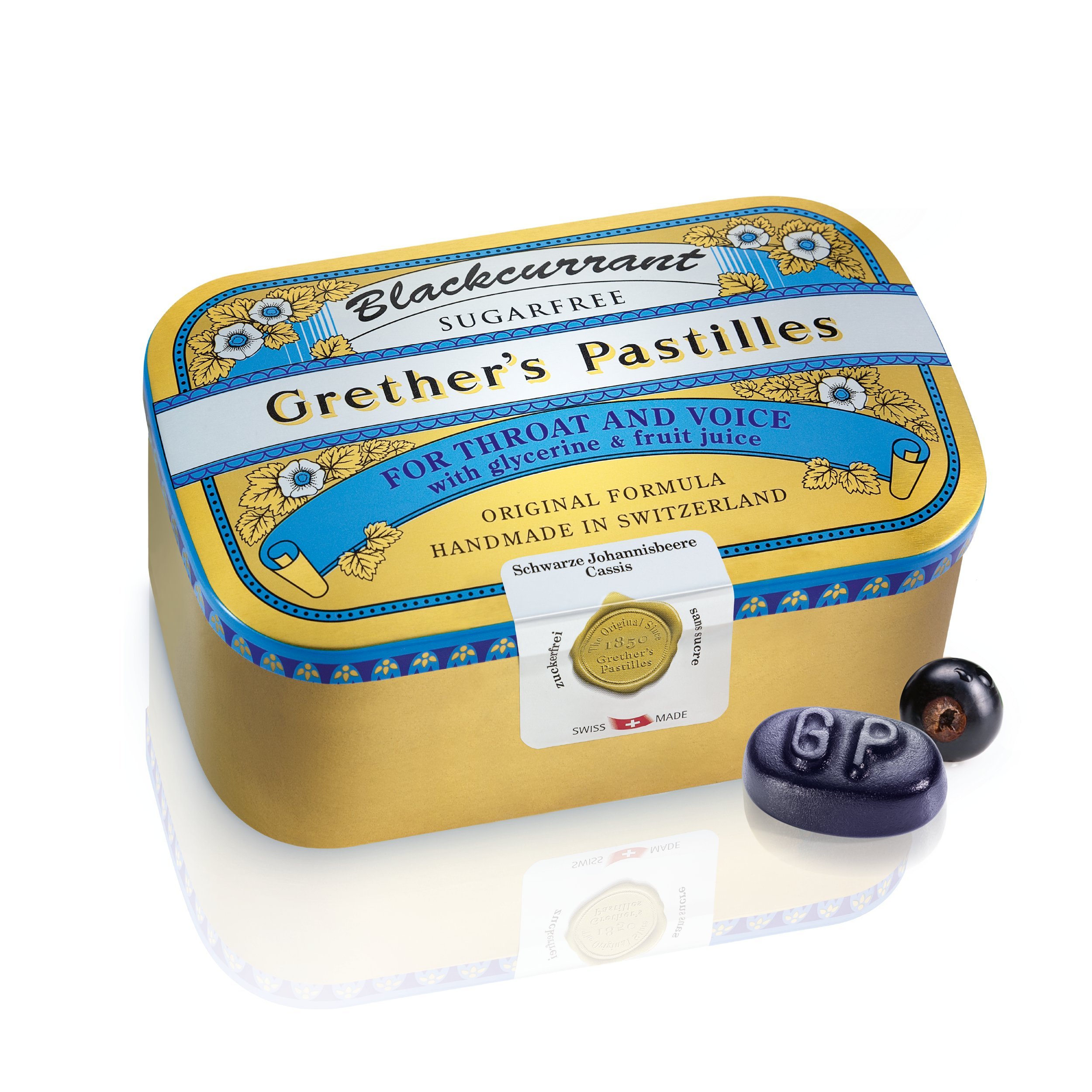 Grether’s Pastilles Sugar Free Formula for Dry Mouth and Sore Throat