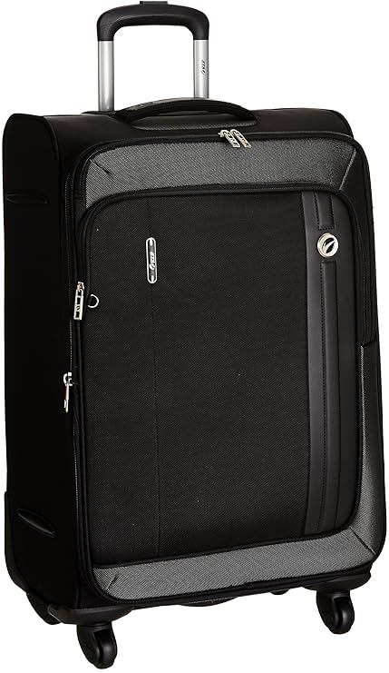 VIP Polyester 43 cms Black Softsided Suitcase (STUNXW67BLK)