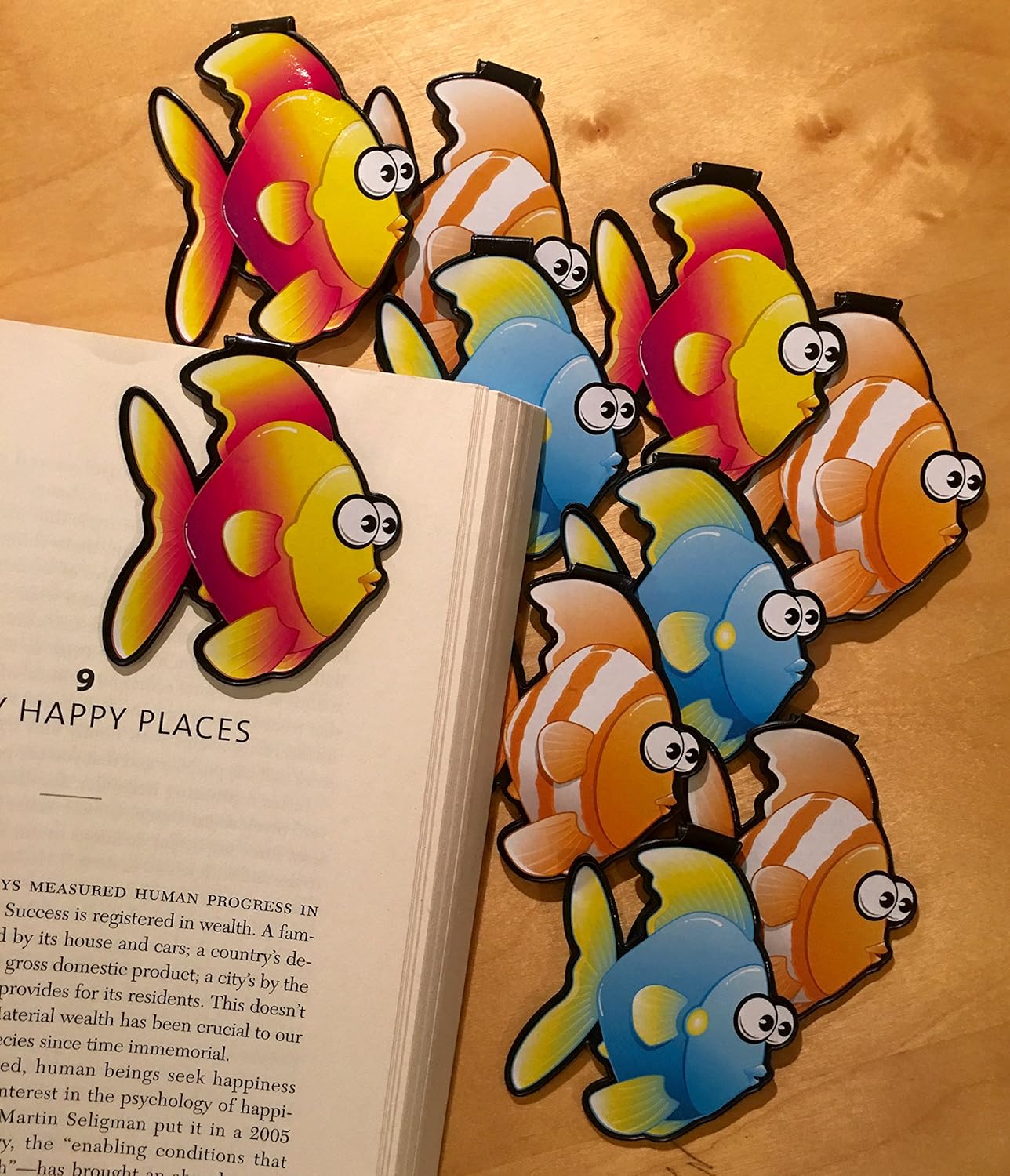Fish Bulk Bookmarks Set of 10 Bulk Bookmarks for Kids Girl