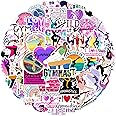 Sports Event: Gymnastics Stickers Pack, 50PCs Athletic Games Stickers, Vinyl Decal Stickers for Hydro Flask, Laptop, Water Bottle, Gift Stickers for Kids, Toddlers, Teens, Party Favors (Gymnastics)