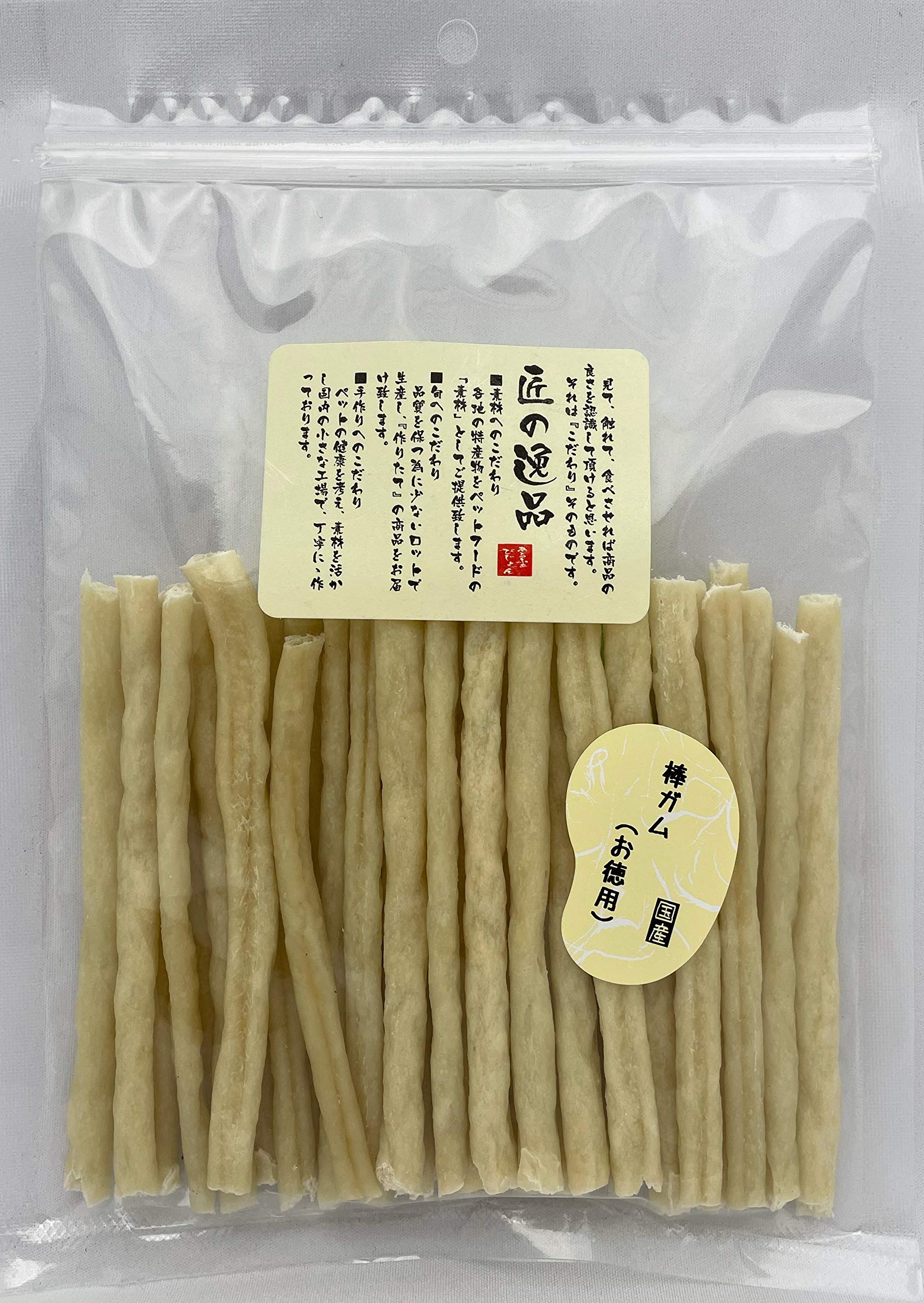 匠の逸品 犬用おやつ 棒ガム お徳用 160グラム (x 1)商品画像