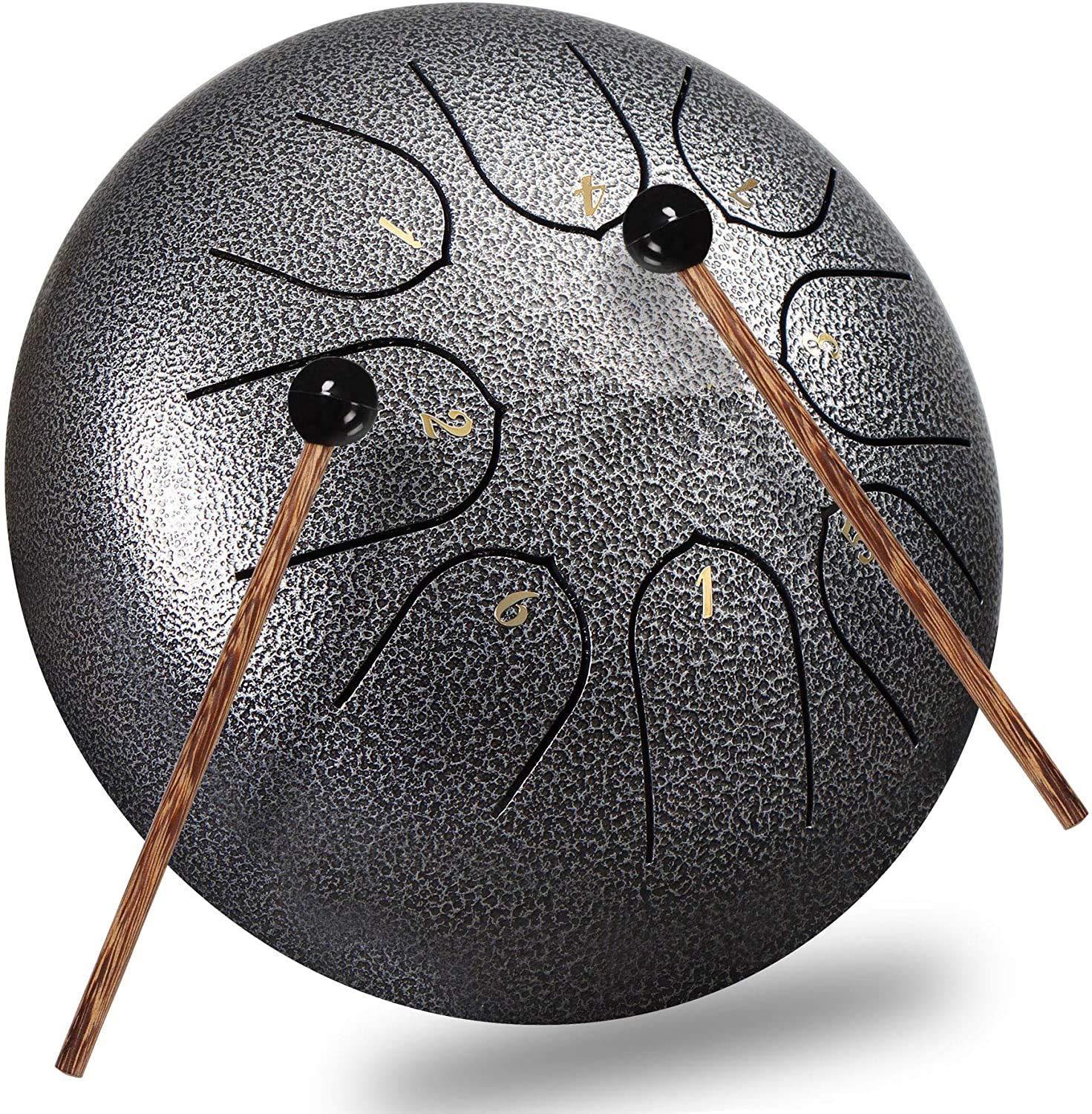 Buy Tongue Drum 8 Notes 6 Inches Handpan Drum, C Key Percussion