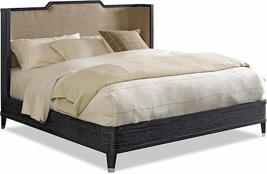 Amazon Com Cullen Clasico Moderno Negro Onyx Natural Burlap