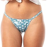 Satini Women's Tanga Bikini Briefs Satin Panties