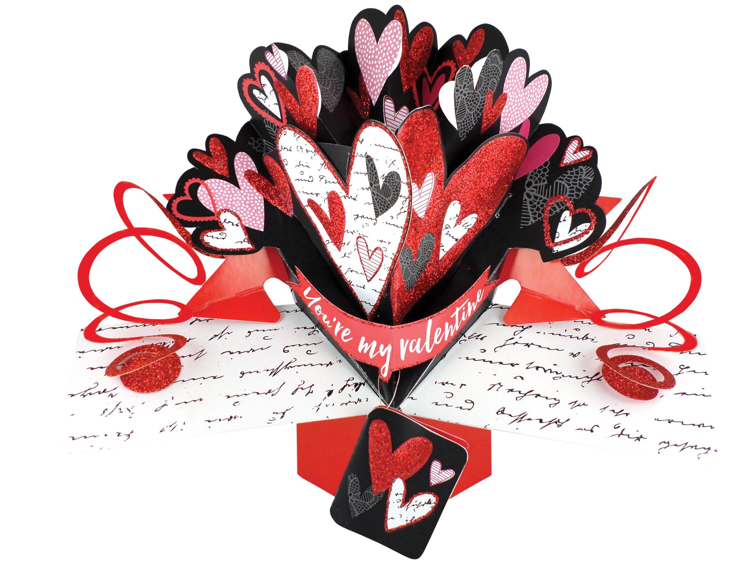 Second Nature Pop Ups VPOP041A Valentine's Day Pop Ups Card