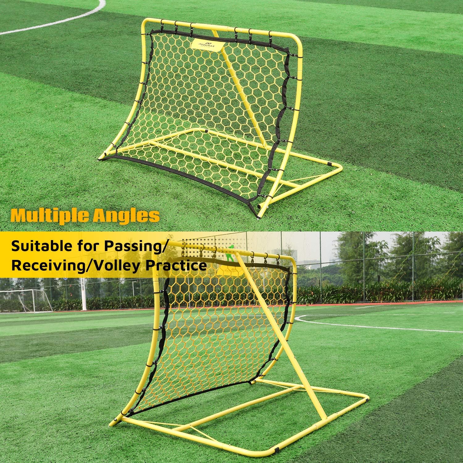 Amazon Podiumax 角度調整可能 サッカーリバウンダー Podiumax サッカー