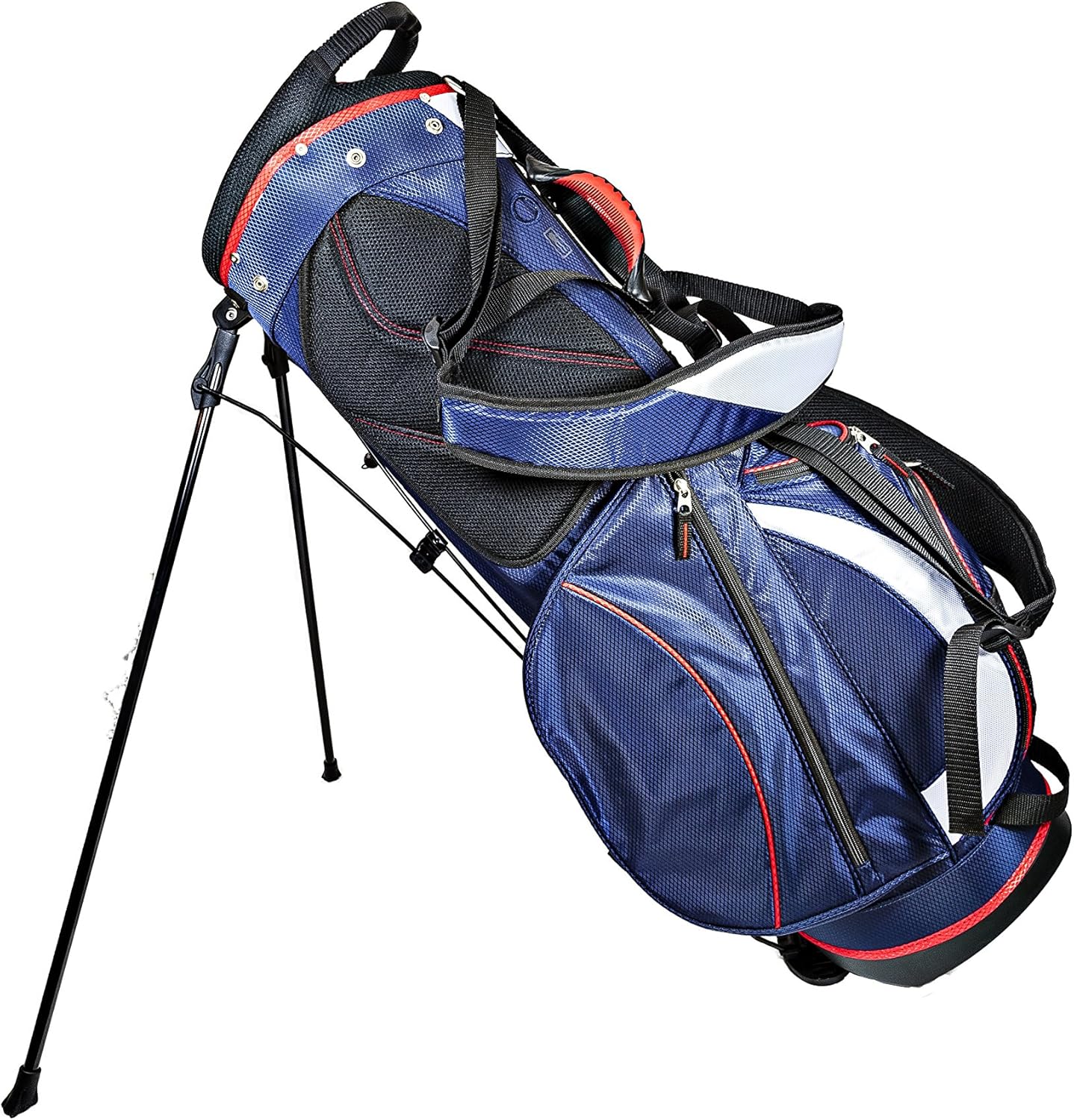 Club Champ Deluxe Stand Golf Bag, Black/Green : Sports & Outdoors