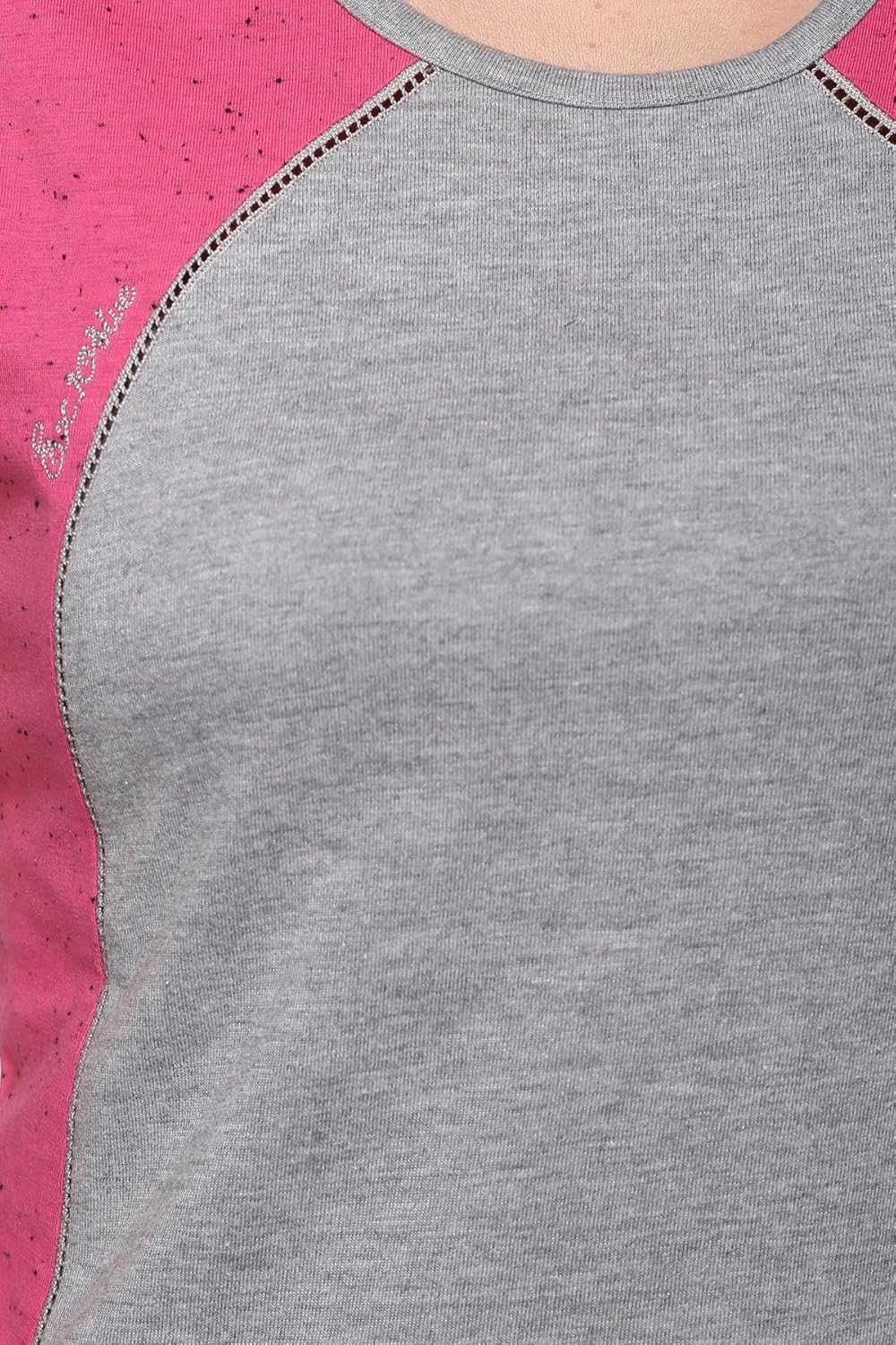 ex10sive women's round neck sleeveless cotton blended active wear setsummer wear