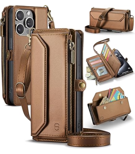 Funda Retro De Cuero PU Para Teléfono, Carcasa Con Múltipl Soport Para Tarjetas Para IPhone