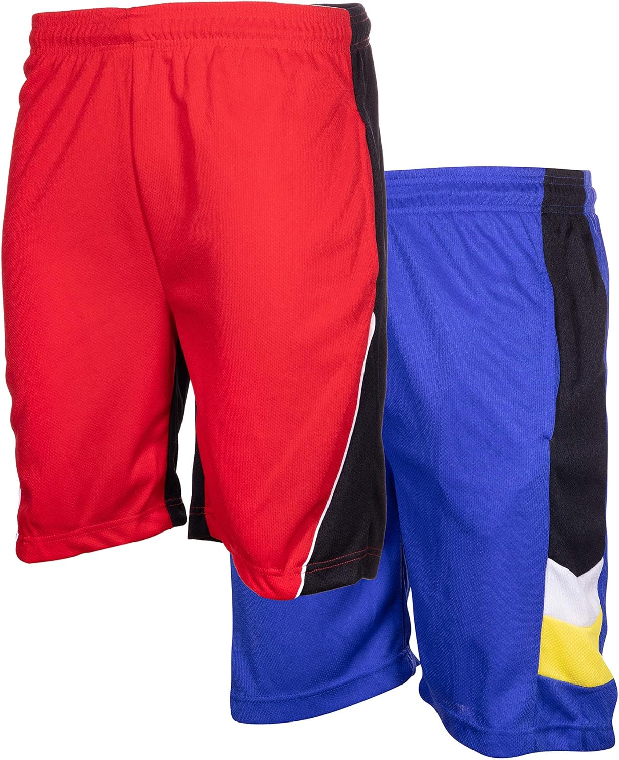 High Energy Long Basketball Shorts for Men, 2 Pack, Sports, Fitness, and Exercise, 2