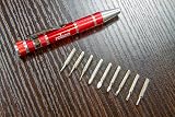 Rolson 28226 9-in-1 Precision Screwdriver Set Aluminium Magnetic Bits view 5