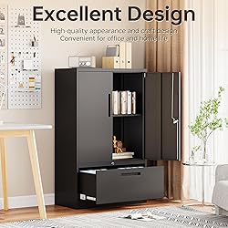 SISESOL Metal Storage Cabinet with